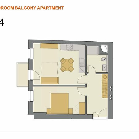 Downtown Suites Rubesova Prague Exterior photo