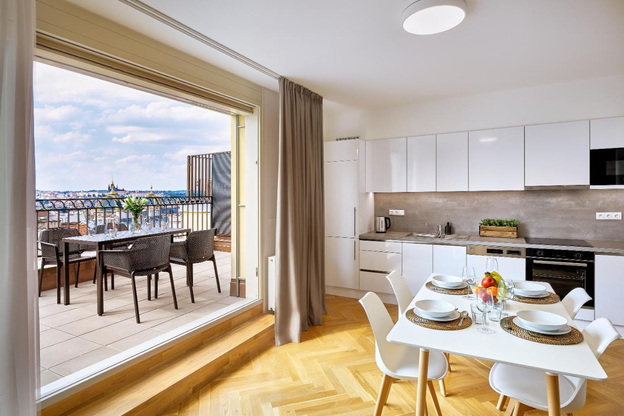 Downtown Suites Rubesova Prague Exterior photo