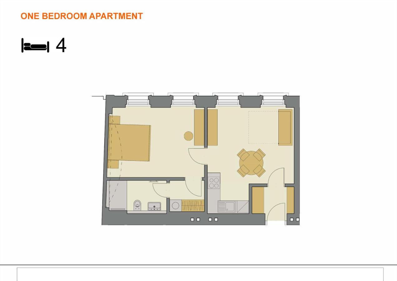 Downtown Suites Rubesova Prague Exterior photo